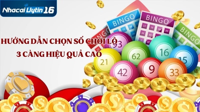Hướng dẫn chọn số chơi lô 3 càng hiệu quả cao