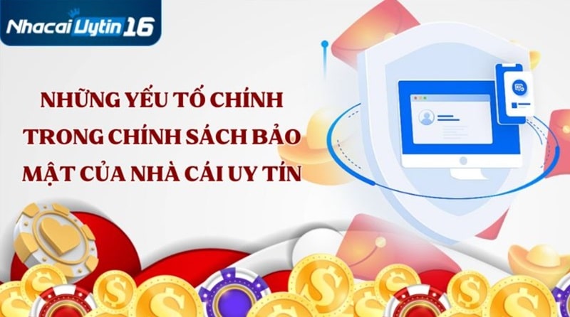 Những yếu tố chính trong chính sách bảo mật của nhacaiuytin16.com