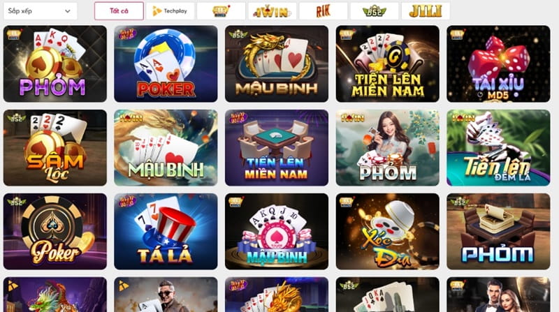 Game bài truyền thống ăn khách nhất tại nhà cái