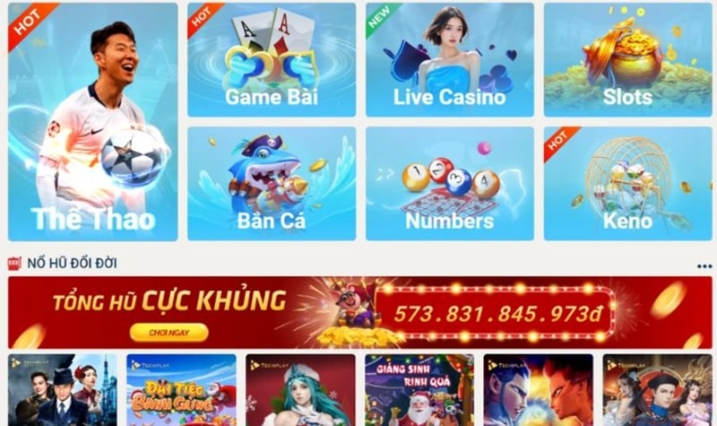 Những trò chơi phổ biến làm nên thương hiệu của Sin88