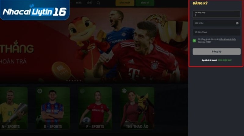 Các bước để trở thành hội viên của 11Bet