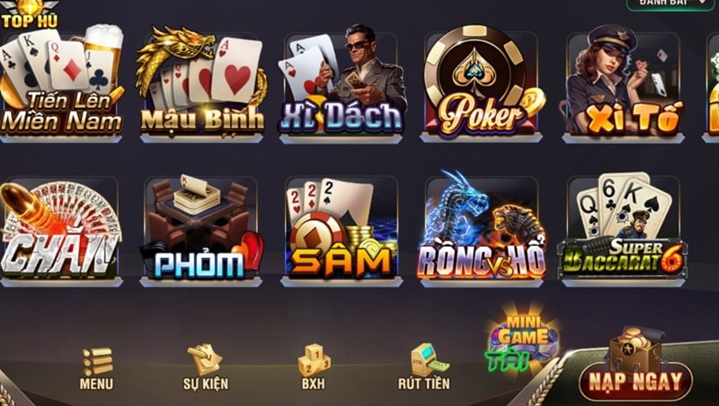 Game bài truyền thống ấn tượng và kịch tính