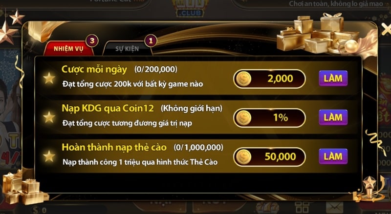 Các chương trình khuyến mãi chỉ có tại HitClub
