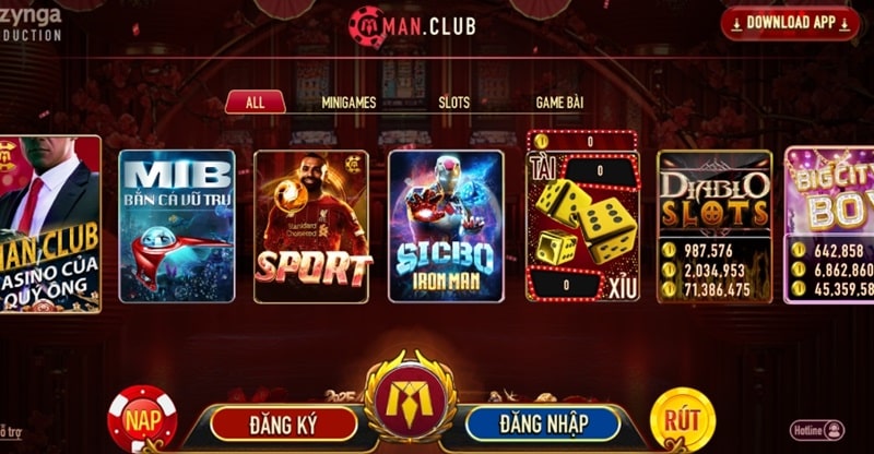 Tổng quan về game bài đổi thưởng Manclub