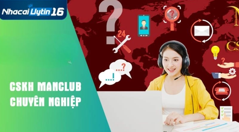 Đội ngũ chăm sóc khách hàng tại Manclub chuyên nghiệp