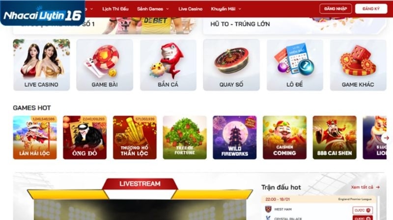 Các sảnh game cá cược nổi bật của Red88