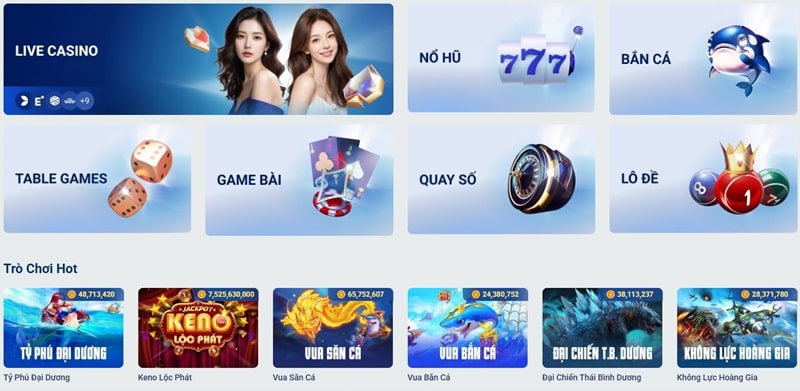 Sản phẩm cá cược nổi bật mà Sky88 cung cấp