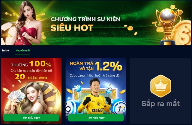 Danh sách những khuyến mãi hấp dẫn của Zbet
